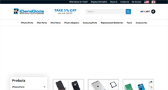 Desktop Screenshot of idemigods.com